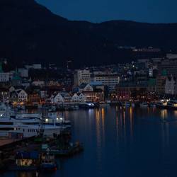 Bergen at Night