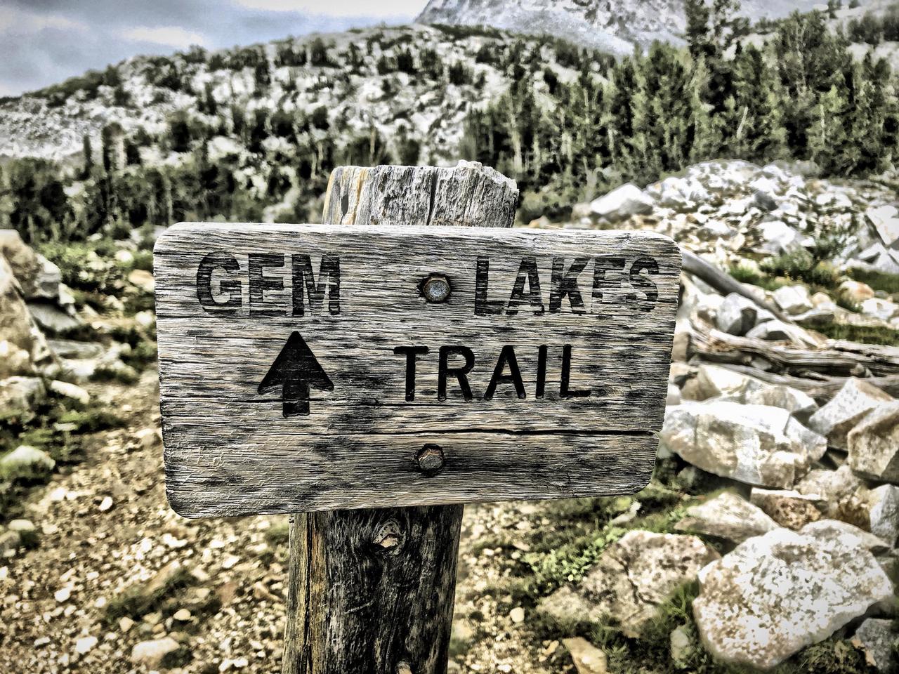 Gem Lake war das Ziel