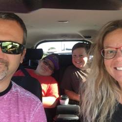 after breakfast at McDonalds we hit the road