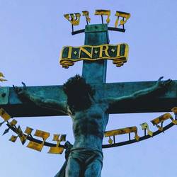 Bottom right, we found the Tetragrammaton, Hebrew Jehovah