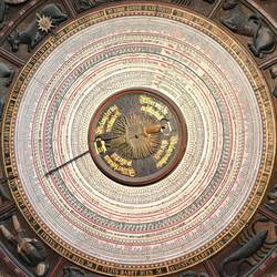 Elaborate Clock-Calendar in the Rostock Cathedral