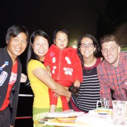 Une soirée mémorable chez Kyaw et sa famille.