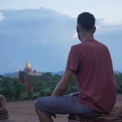 On a passé de longues minutes à contempler... avant de réaliser qu'on risquait de se faire laver!