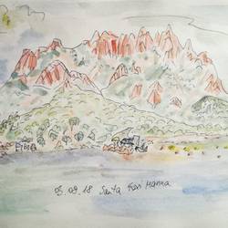 Reges Treiben an der Rampe bei S. Foxi