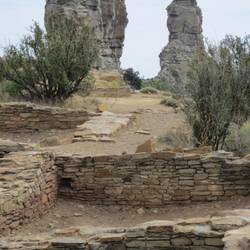The chimnies at Chimney Rock