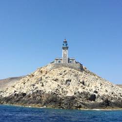 Ak Tainaro lighthouse on end of Mani peninsula