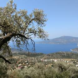 You have to go up a long time, to have this view of Kalkan!
