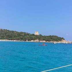 Kristallklares Wasser in Cala Piru