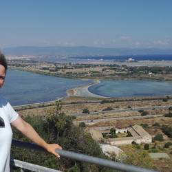 Tausende Flamingos in den stillgelegten Salinen Cagliaris
