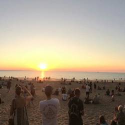 Sunset @ Mindil Beach Market