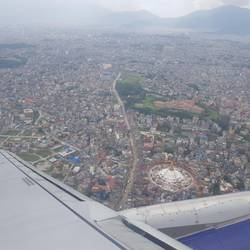 Kathmandu von oben