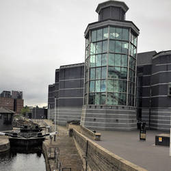 Outside view of the Hall of Steel (part of the museum)