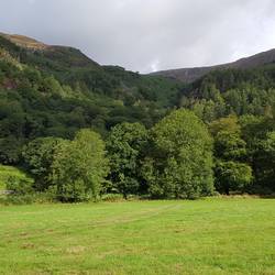 Cader Idris from Dol einion campsite