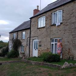 Here is the place where we are staying, "Staddle Stones."