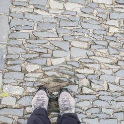How many others have walked these cobblestones in over 500 years?
