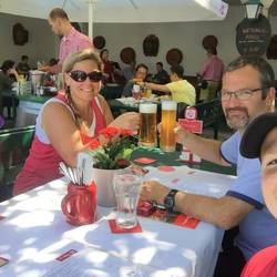 Stieglkeller for lunch and beer