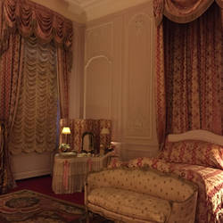 The State Bedroom (where Queen Victoria rested after lunch)
