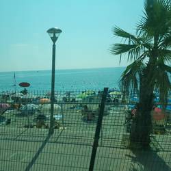 Blick aus dem Zug ⛱ ich hätte überall aussteigen können