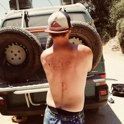 Kenny hatte seinen ersten Platten