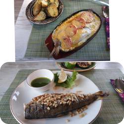 Das ist übrigens Omul, Fisch aus dem Baikalsee