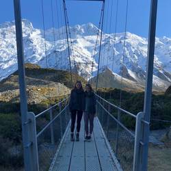 Die wackelige Swingbridge