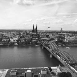 Schwarz Weiß Panorama