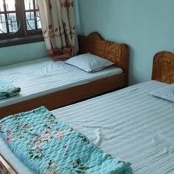 Our short stay hotel room.