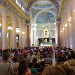 Die schwarze Madonna ist heute noch Pilgerstätte