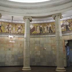 Kunst in der Metro, unsere Station
