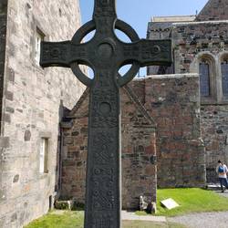 Iona has some of the oldest Celtic crosses.