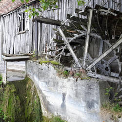 Wasserrad bei Hohenfurch