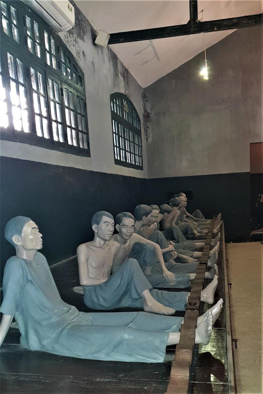These captives were clamped to their beds.