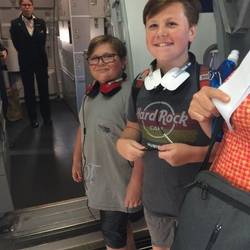 and on to another plane
