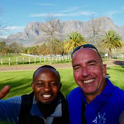 Jim, unser Wineguide, der sein deutsch verbessern möchte.