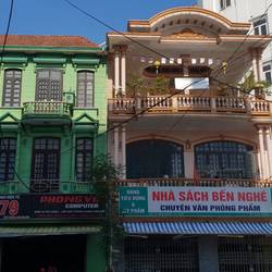 Buildings near hotel.