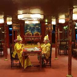 We are the only ones on the cruise tonight perhaps there is something we do not know.