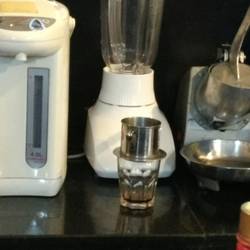 I though the glass looked like a skull wearing a tophat. 🤣