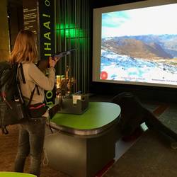 Hanna hat von uns beiden den ersten Treffer gemacht. Respekt!