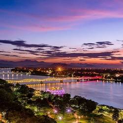 Hue sunset.