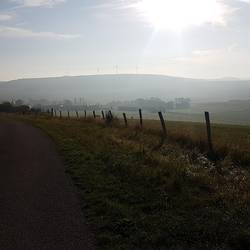 Blick zurück nach Ambonville