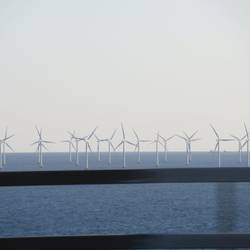wind farm in Oresund Strait