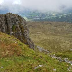 Cliff near Cader Idris