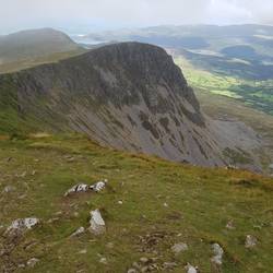 Dramatic cliff face near Cader Idris