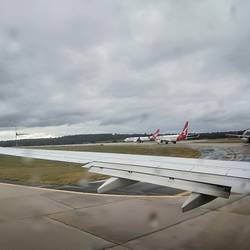 Line up on the runway