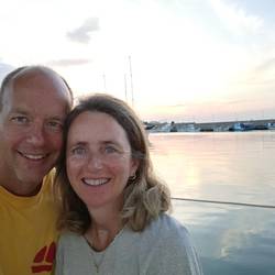 Der Sonnenuntergang hat die Strapazen gelohnt