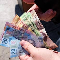 Mexican pesos