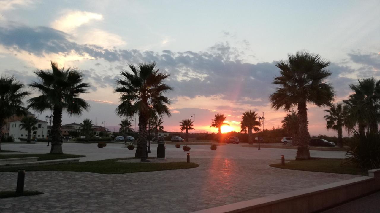 Policoro im Sonnenuntergang