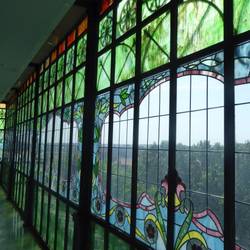 Beautiful stained glass window