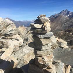 Cairn at Gornergrat