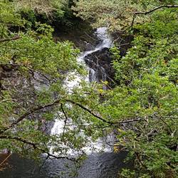 Waterfall on Afon Prysor